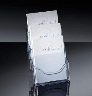 Sigel Tisch-Prospektaufsteller 3xA5 glasklar