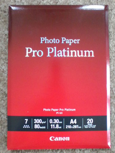 Canon Profi Fotopapier glänzend PT-101 A4