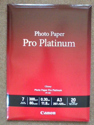 Canon Profi Fotopapier glänzend PT-101 A3