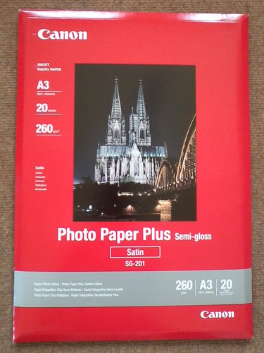 Canon Fotopapier Seidenglanz SG-201 A3