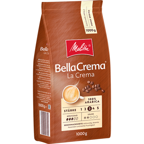 Melitta Bella Crema ganze Bohne la crema 1kg