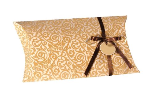 Sigel Pillowbox Large inc. Geschenkband und Anhänger