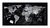 Sigel Glasmagnetboard artverum 91x46cm World Map