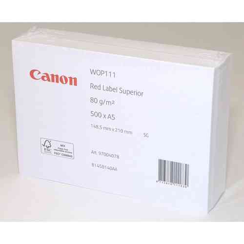 Canon Red Label A5 500 Blatt weiss 80g/m²