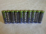 Sony Alkaline  Batteriern R6 AA  10er Pack