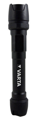 Varta LED Taschenlampe 24,6 cm  Aluminium schwarz