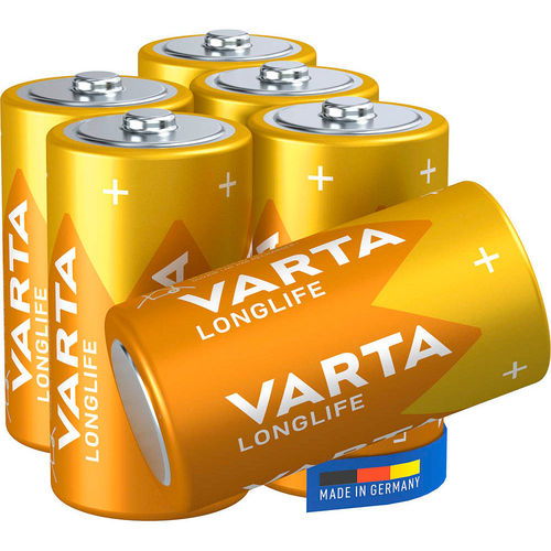 Varta Longlife Batterien BabyC  6 Stück/Pack