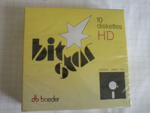 boeder 5,25 "  Disketten  bitstar  HD