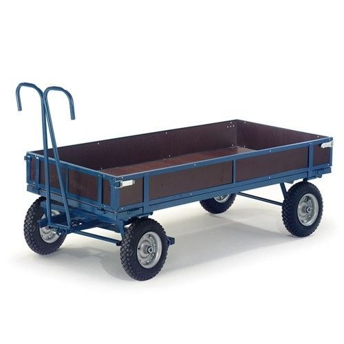 Rollcart  Handpritschenwagen mit Holzbordwänden