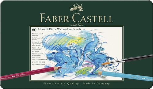 Faber Castell Aquarellstifte Albrecht Dürer  60 Stück/Metall-Etui