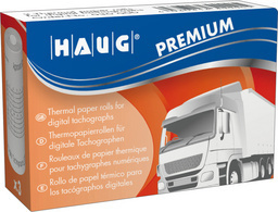 RNK Original Haug Thermopapierrollen für Tachographen Premium 3Stück/Pack