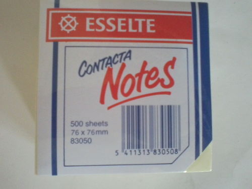 Esselte Notes  Haftnotiz  76x76 mm gelb   500 Blatt/Block