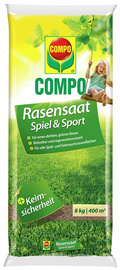 Compo Rasen Saat Spiel und Sport  8kg  (ca. 400 m²)