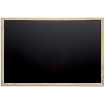 Maul Kreidetafel  600 x 400 mm  schwarz mit Rahmen